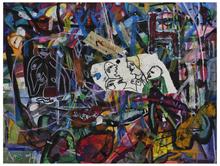 Sans titre (Quatre figures de profil), 1974