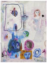 Sans titre (Femme en robe bleue), 1966

