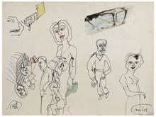 Sans titre (Quatre figures), 1968