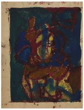 Sans titre (Figure jaune en buste), vers 1968