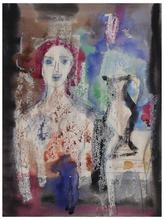 Sans titre (Femme à mi-corps et pichet), vers 1966-68