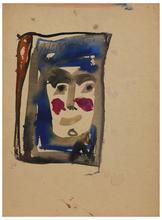 Sans titre (Visage souriant), vers 1960