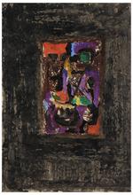 Sans titre (Composition, bords noir), 1960