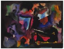 Sans titre (Composition abstraite), aout 1961
