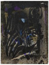Sans titre (Visage noir), vers 1955-60