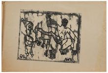 Sans titre (Clown et Acrobate), 1962