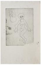Sans titre (Femme dansante, version au coin blanc), 1965