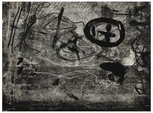 Sans titre (Femme de profil en robe et masque), vers 1960-65
