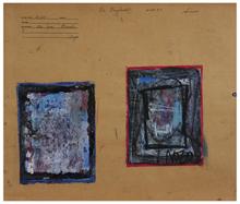 Sans titre (Deux compositions abstraites), 1970