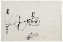 Sans titre (Masque et couronne), 1966