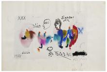 Sans titre (Sicilia / Deux visages de profil), 1966