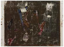 Sans titre (Abstraction brune), vers 1955-60