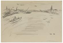 Vapeur sur la baie de Stockholm, 1952