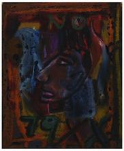 Sans titre (Tête de profil à gauche), 1979