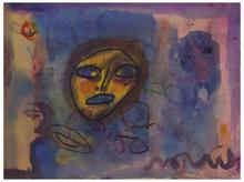 Sans titre (Masque jaune), vers 1965