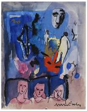 Sans titre (Trois femmes en buste), 1963