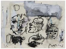 Sans titre (Cing visage), 1965