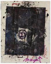 Sans titre (Visage, fond pourpre), vers 1965