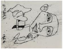 Sans titre (Visage - FI), 1966