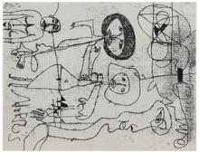 Sans titre (Quatre figures debout), 1966