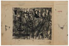 Sans titre (Clown de profil et visage souriant), vers 1963