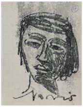 Sans titre (Visage), vers 1960-65