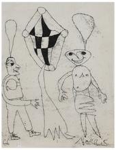 Sans titre (Deux figures debout), 1966