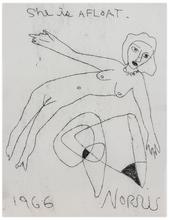 She is Afloat (Femme nue), 1966