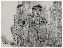 Sans titre (Homme assis), 1966