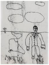 Sans titre (Homme debout en costume), 1966