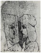 Sans titre (Femme au miroir), 1966