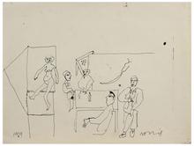 Sans titre (Scène de bar), 1969