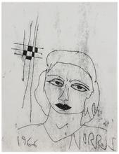 Sans titre (Femme en buste), 1966