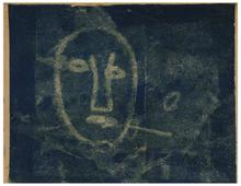 Sans titre (Masque bleu), 1962