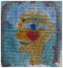 Sans titre (Profil aux yeux bleus et joues rouges), vers 1957