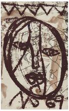Sans titre (Masque marron), 1969
