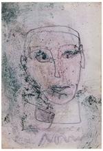 Sans titre (Portrait d'homme de face), vers 1956