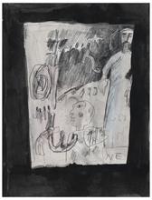 Sans titre (Homme en djellaba), vers 1964-65