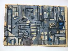 Intérieur gris, circa 1950