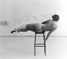 Nu et Tabouret - essai 2 - 2003