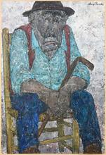 Sans titre (homme assis)