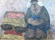 Le Marchand de poissons (rougets)