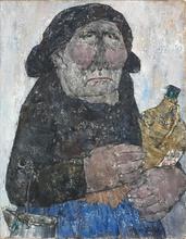 Sans titre (femme à la bouteille