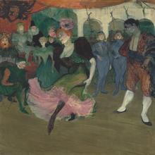 La danse de Marcelle Lender dans le Boléro au Chilpéric — 1895