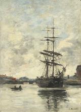 Bateau sur la Touque