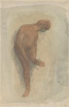 personnage féminin attrapant son pied gauche