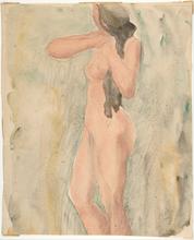 Femme nue debout