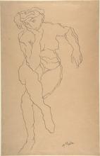Femme nue assise