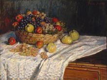 Pommes et raisin