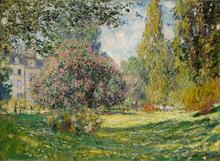 Paysage : le Parc Monceau